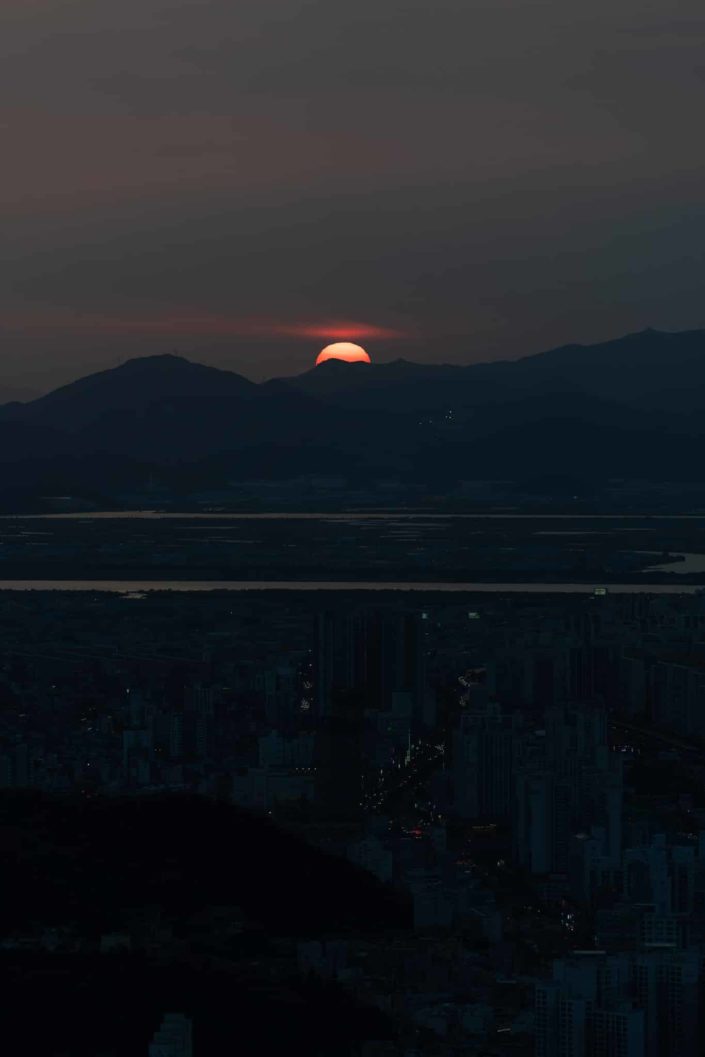 Busan sunset